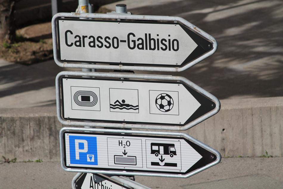 Signal Road Canton Ticino