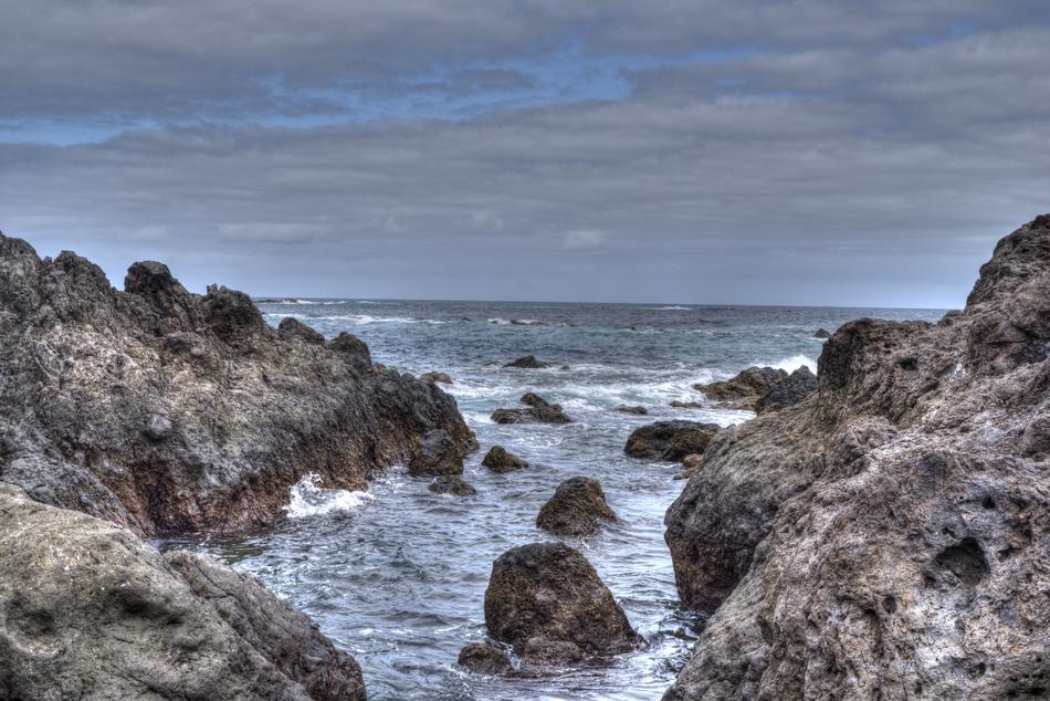 Sea Rocks Sky