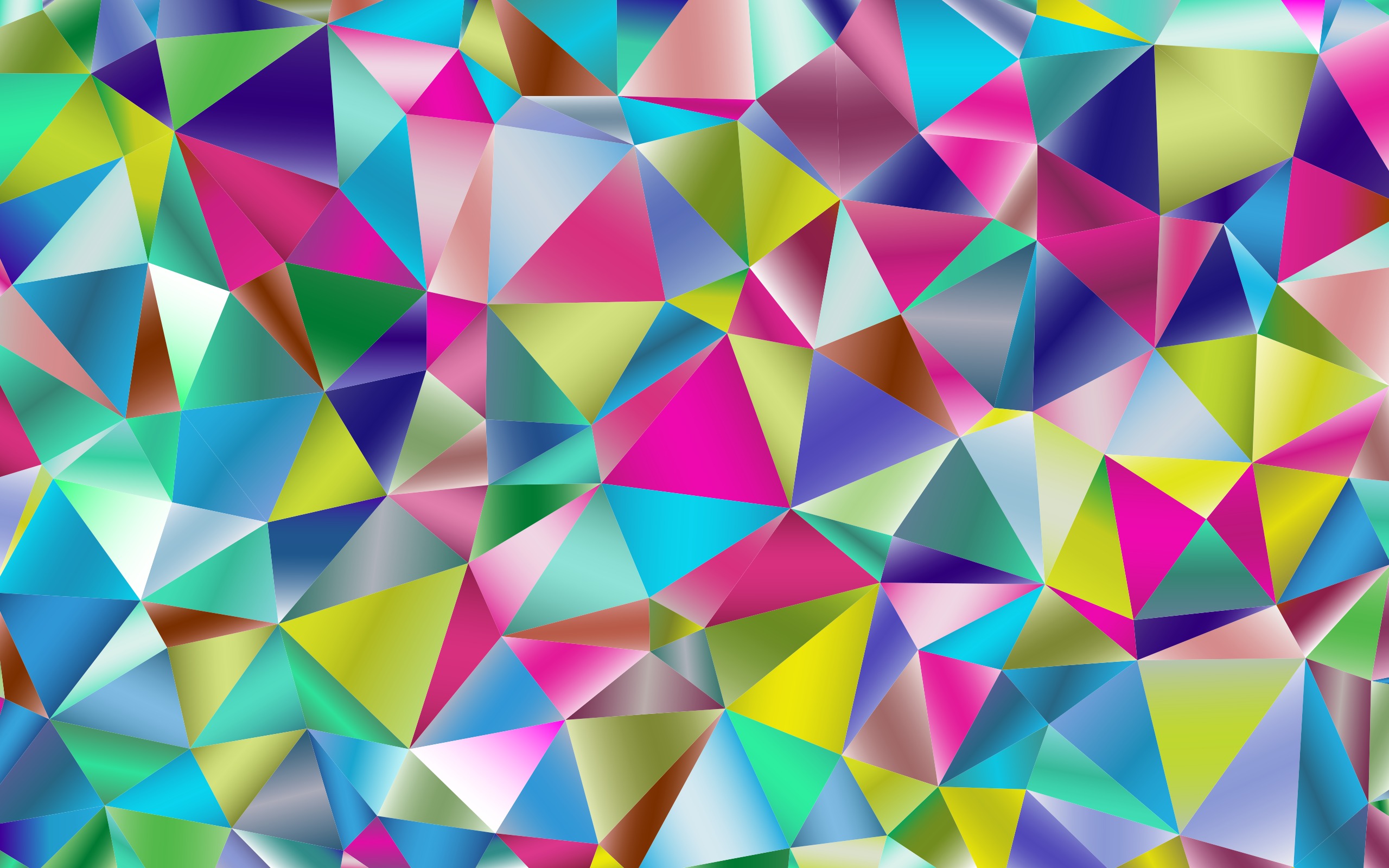 Треугольник, разноцветный