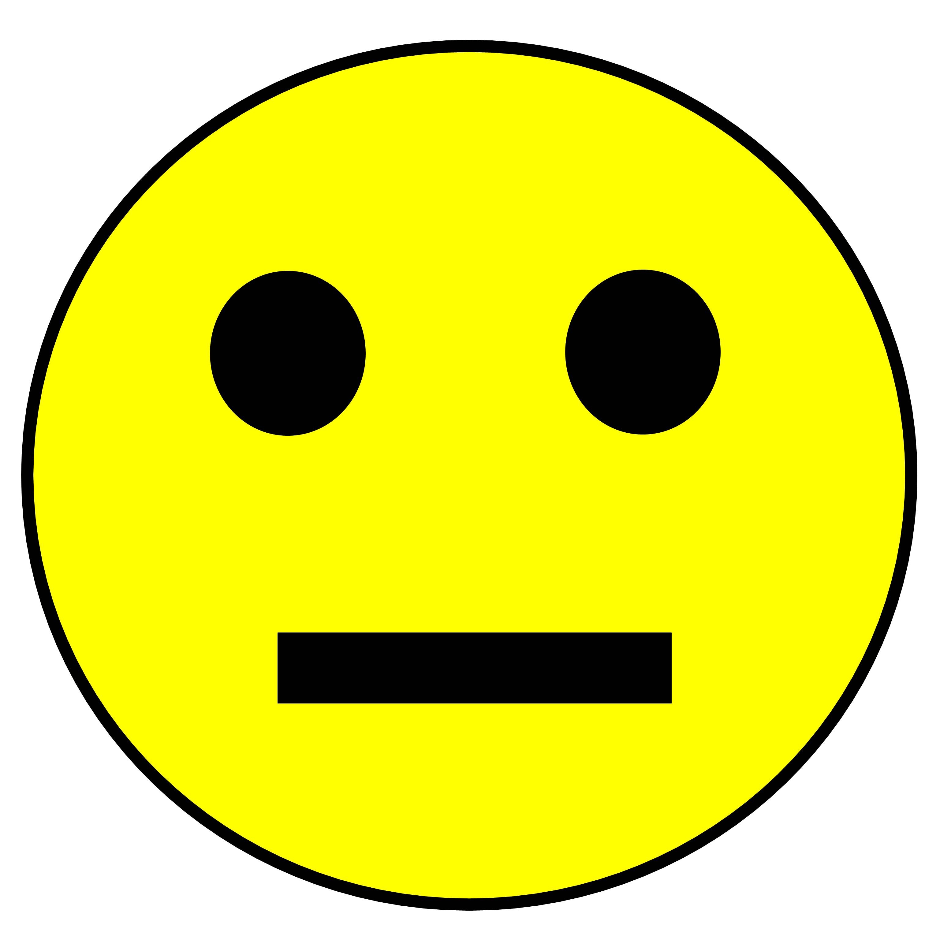 Smiley Face Yellow Emotion Free Image Download