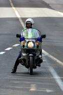 Police Motorcycle Two Wheeled