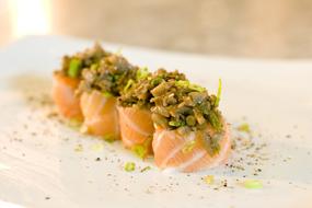 healthy fish sushi