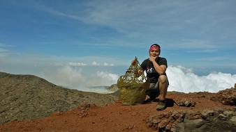 Summit Mountain Slamet