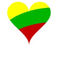 Lithuania love pattern