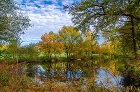 Autumn Water Lake