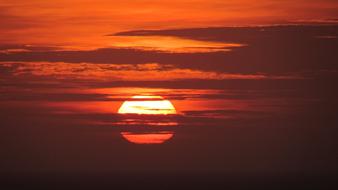 Sunset Rio De Janeiro Landscape