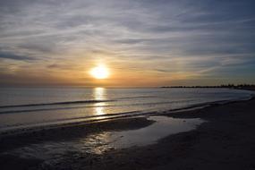 Sunset Sea