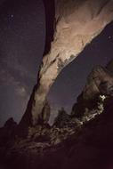 Sandstone Arch Milky Way Night