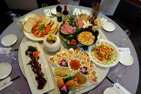 tasty table dishes