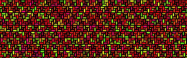colored tangled blocks background