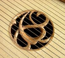 Carving Wood close-up