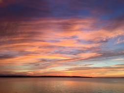 Sunset Lake Sky