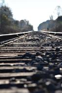 Rocks on Train Tracks