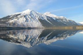 Lake Mcdonald Landscape Reflection