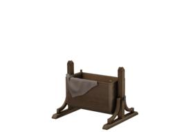 cradle bed cot wooden bed
