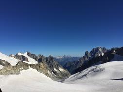 Snow Alps Mountain