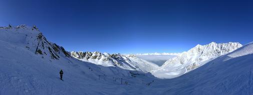 Winter Mountain Panorama