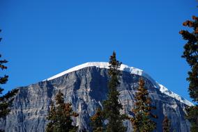 Snow Mountain Landscape
