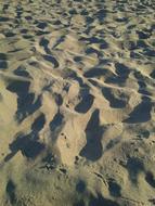 Sand Shadows Nature