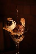 chocolate delicious ice cream