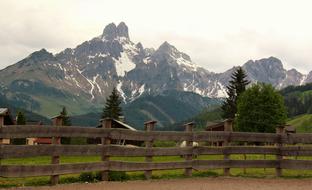 Mountains Landscape Nature