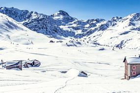 Mountains Snow Switzerland