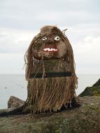 hay troll in the field
