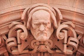 Head Man face Art
