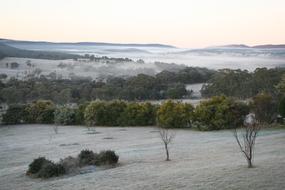Rural Farm Valley scenery
