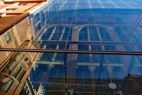 Architecture Palau facade in Spain Espagne