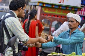 Merchant at Business Market