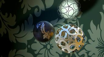 balls animation material drawing