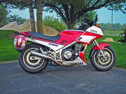 Red Yamaha Bikes Motorcycle