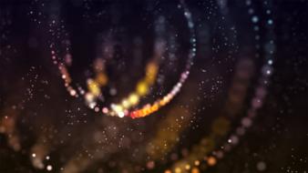 abstract background, colorful lights at darkness, bokeh, wallpaper