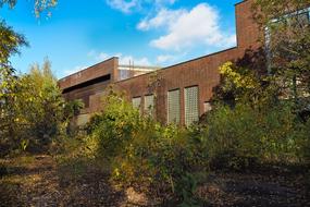 Red old factory