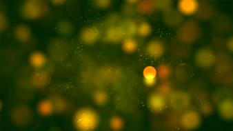 bokeh green xmas abstract drawing