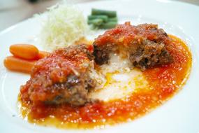 cheesy western dish