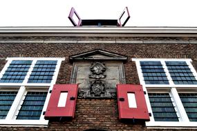 Amsterdam House Windows