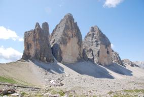 Three Peaks Of Lavaredo Mountain