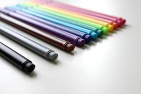 plastic Pencils Colorful