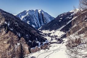 Mountains Snow Switzerland