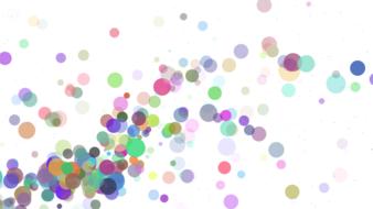 colorful bubble abstract drawing
