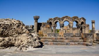 cathedral remains in Armenia