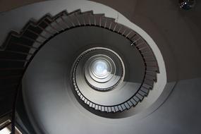 Spiral Staircase to roof window