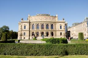 Rudolfinum - concert and exhibition hall in the center of Prague