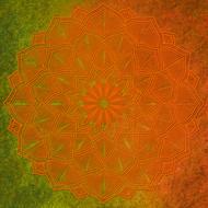 paper vintage orange drawing