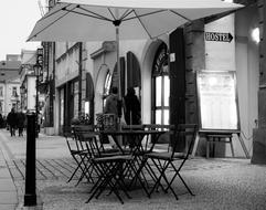 Street Cafe of Prague