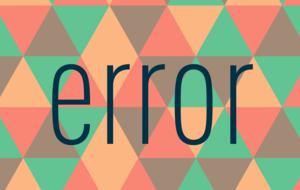 error bug background drawing