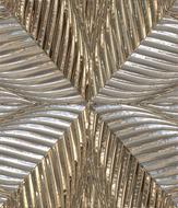 background with metalized glass