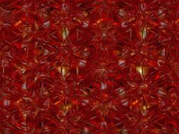 background metallizer art glass red drawing